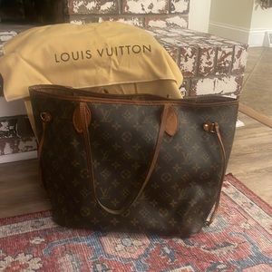 Authentic Louis Vuitton MM NEVERFULL